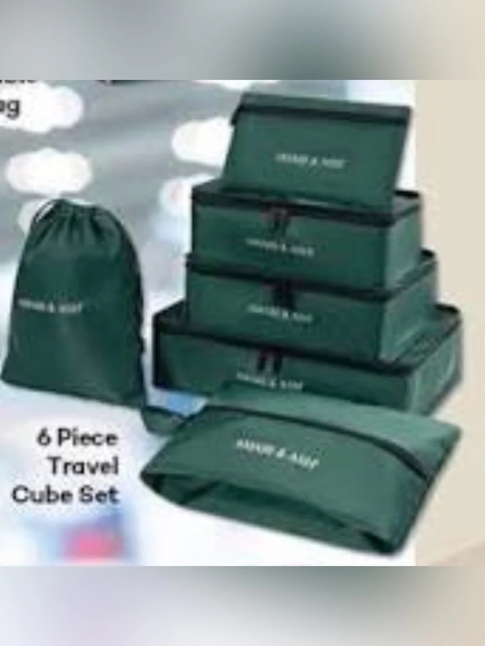 NWT AMARI & ASH 6 Piece Travel Cube